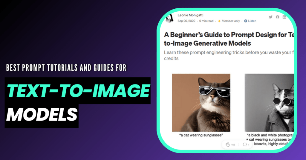 Prompt Guides For Text-to-Image Models