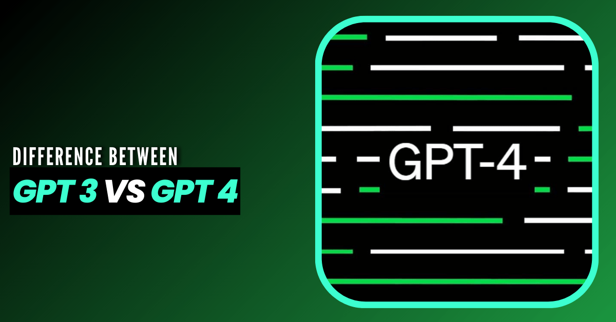 Difference Between gpt 3 and new gpt 4