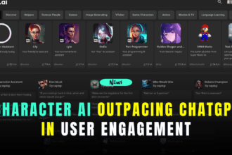 Character AI Outpacing ChatGPT in User Engagement