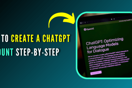 how to create a chatgpt account