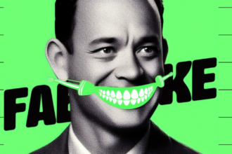 tom hanks warns fans that it's not him pitching a dental ad