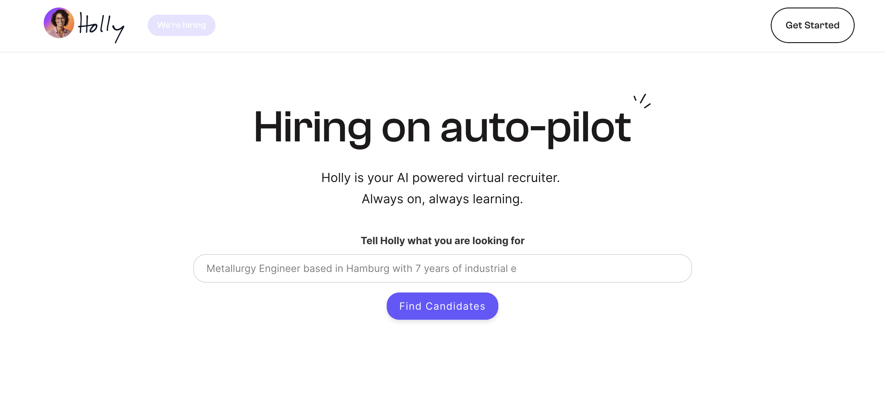 Holly AI tool for HR