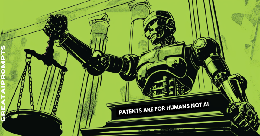 You Cannot Patent Your AI Inventions