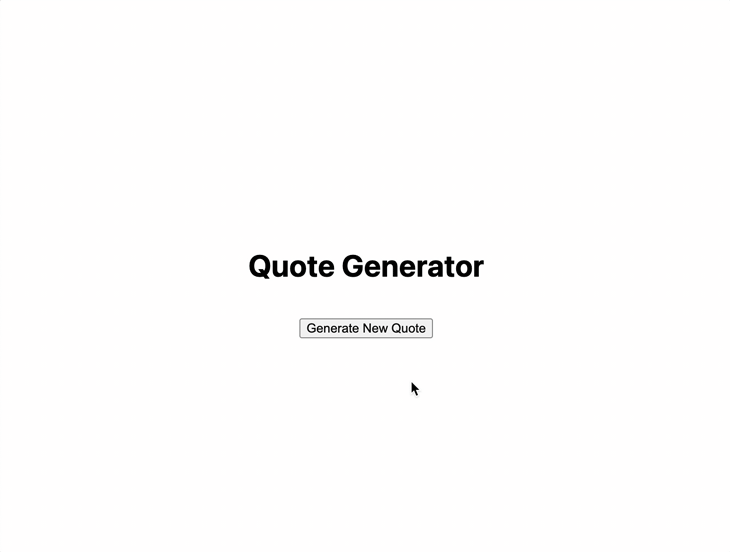 quote generator app